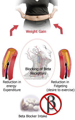 Beta-blockers: Dampening the Body's Ability to Burn Fat