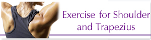 EXERCISE FOR SHOULDER AND TRAPEZIUS