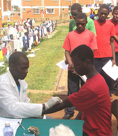 Ugandan youth move to front line of HIV, maternal health fight.
