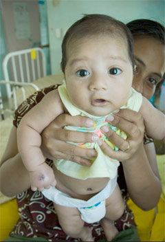 Maternal and child health in Kiribati: Australian effort 