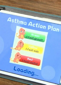 Virtual Pet Game Manages Asthma  