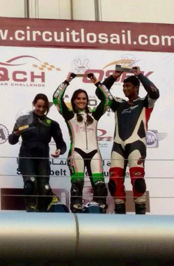 Shelina Moreda Starts 2015 with a WIN in Qatar!    