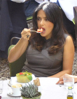 Salma Hayek goes on 'insect diet' 