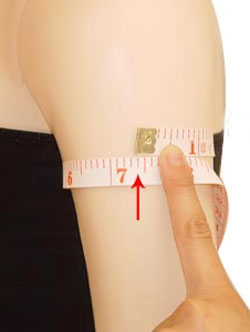 Measuring arm circumference is a reliable indicator of malnutrition: A Study  