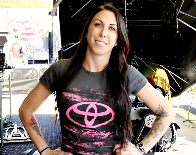 Alexis DeJoria: Exceptionally Talented Professional Drag Car Racer Reveals her Success mantra "Have a passion and love for what you do and never give up" 