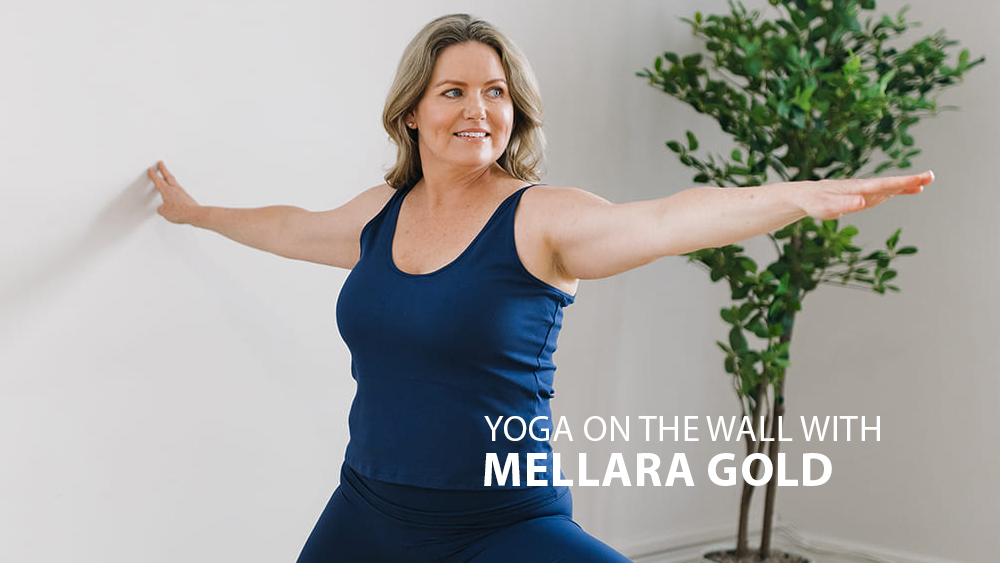 Mellara Gold Wall Yoga