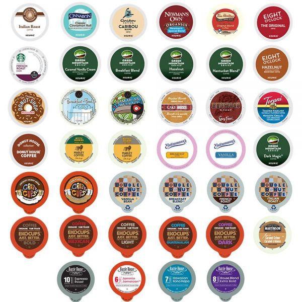 Coffee Variety Sampler Pack for Keurig K-Cup Brewers, 40 Count - WF ...