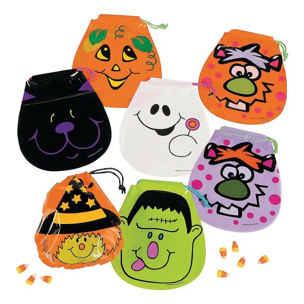 Drawstring Halloween Goody Bags : package of 72 - WF Shopping