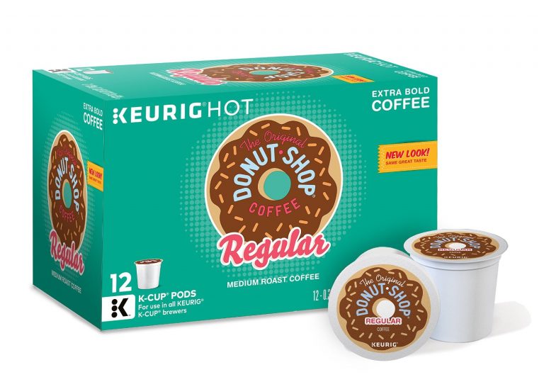 The Original Donut Shop, Regular, Medium Extra Bold, Keurig K-cups, 72 