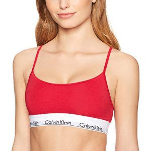 Calvin Klein Women's Modern Cotton Skinny Strap Bralette