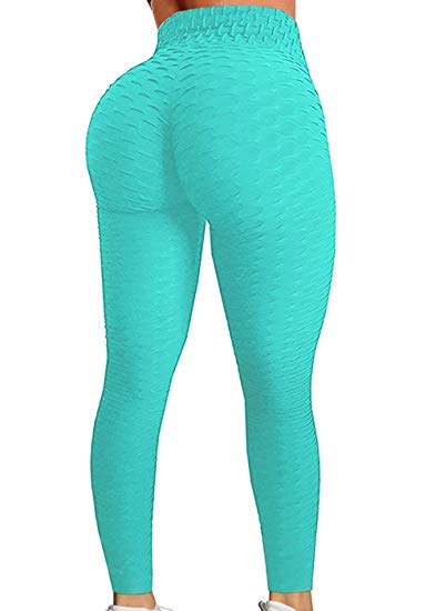 Yoga Pants Scrunched Booty Leggings Workout - WF Shopping