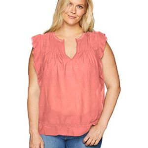 Sleeveless Pintuck Top