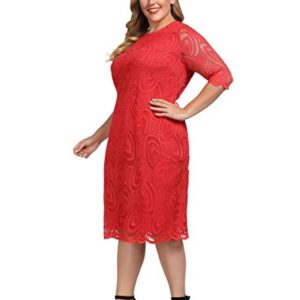 Plus Size Lined Elegant