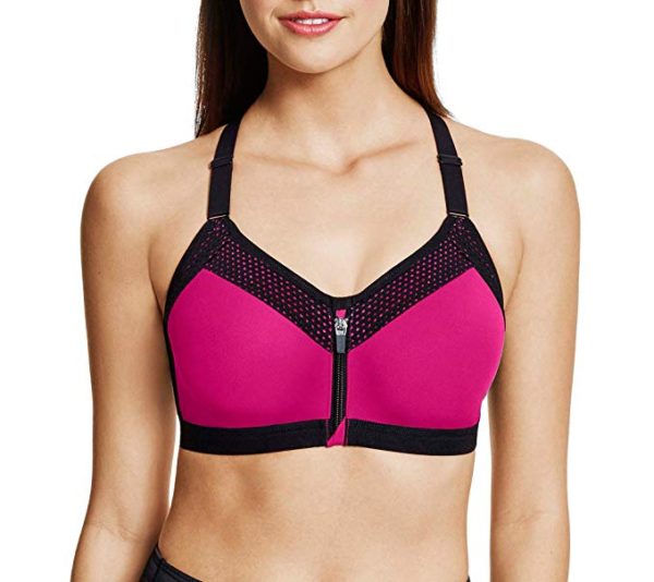 Zip Front Contour Bra