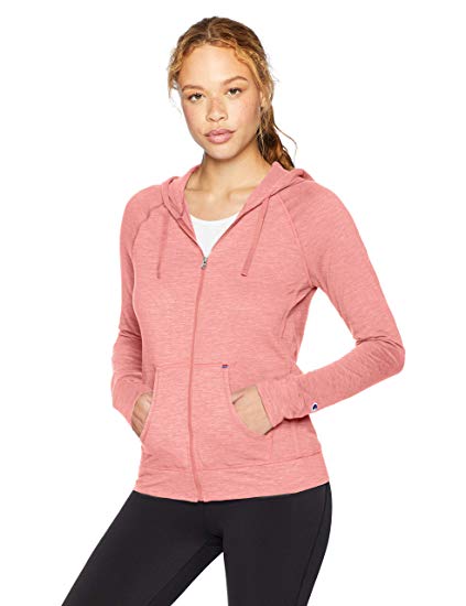 Champion Women's Heathered Jersey Jacket - WF Shopping