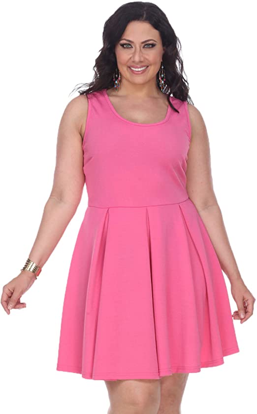 Plus Size Crystal Fit & Flare Sundress - WF Shopping