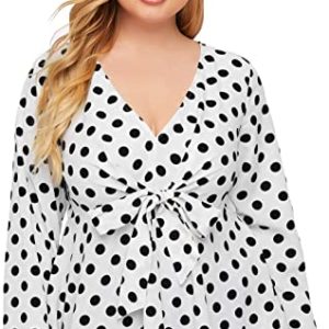 Plus Size Polka Dots