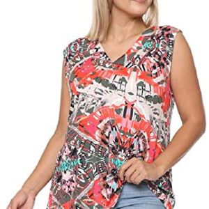 Sleeveless Blouse Top