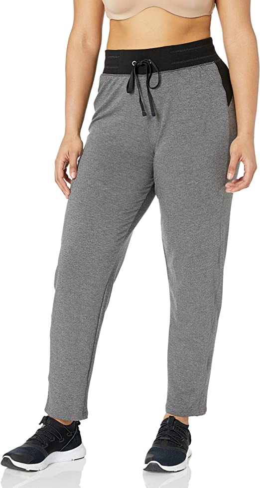 Women's Plus Size Active French Terry Pant with Pockets - WF Shopping