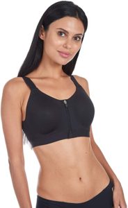 Zip Front Sports Bra