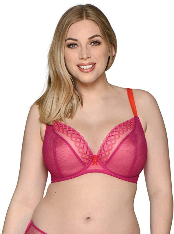 Kiss Cross Plunge Bra