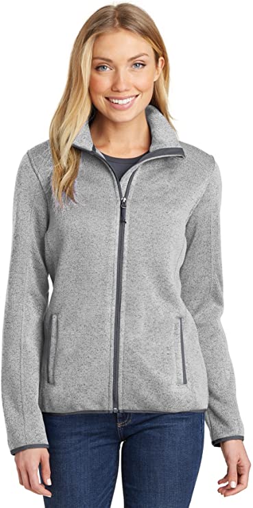 Port Authority Ladies Sweater Fleece Jacket - WF Shopping
