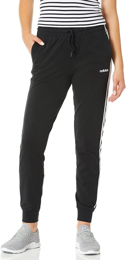 black jersey joggers ladies