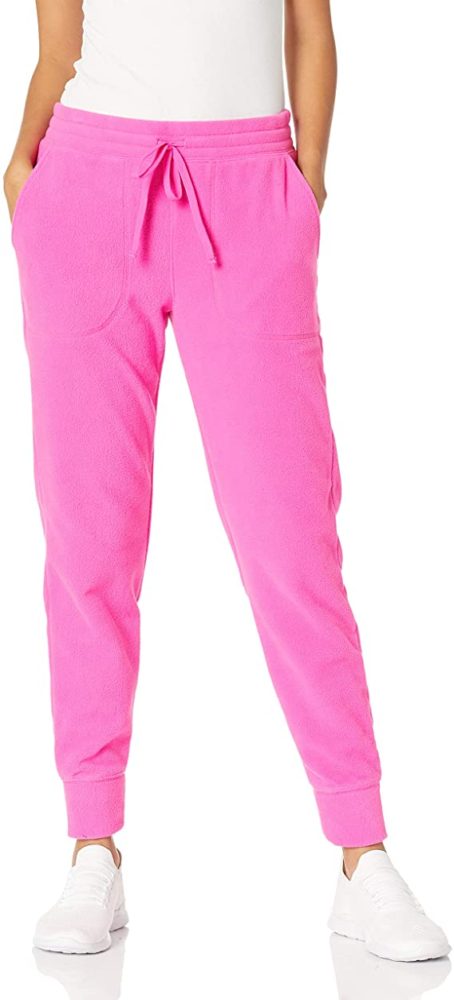 fleece jogger pants womens