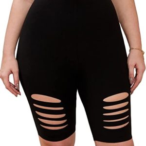 Plus Size Biker Shorts