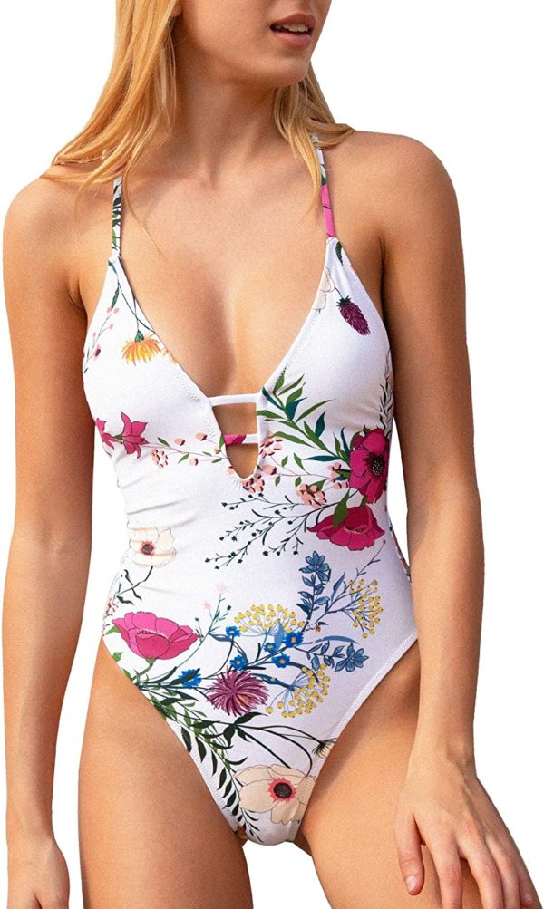 Floral Bathing Suit