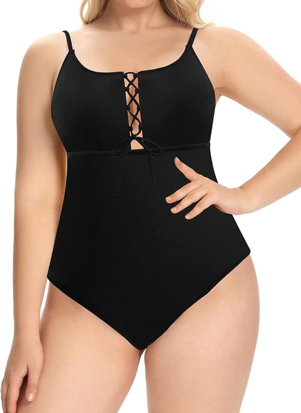 Lace Up One Piece