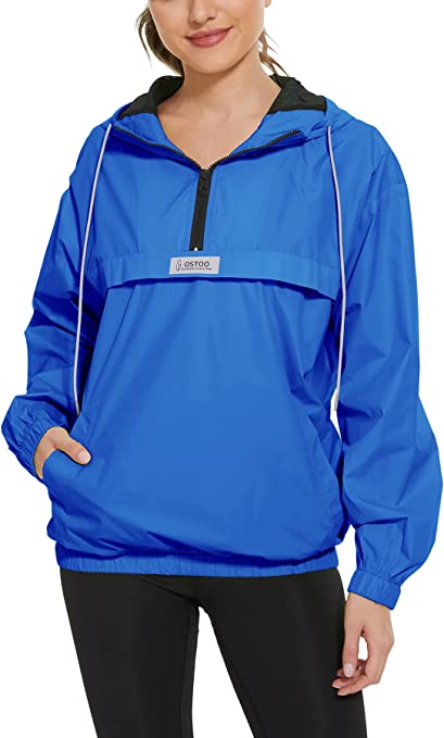 Women's Running Cycling Lightweight Rain Jacket Waterproof - WF Shopping