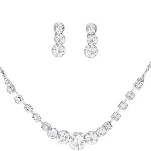 Coxiva Bridal Jewelry Crystal Rhinestone