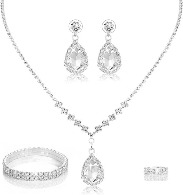 Yolev Bridal Wedding Jewelry Set