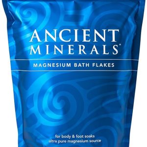 Ancient Minerals Magnesium Bath Flakes - Bathing Alternative to Epsom Salt