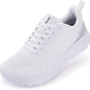 BRONAX Women's Wide Toe Box Road Running Shoes | Wide Athletic Tennis Sneakers with Rubber Outsole