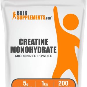 BulkSupplements.com Creatine Monohydrate Powder