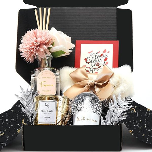 Christmas Gifts for Women Mom and Best Friends,8 Piece Gift Baskets for Women