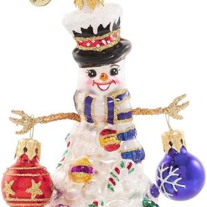 Christopher Radko Hand-Crafted European Glass Christmas Decorative Ornament, Quite A Lively Tree Gem