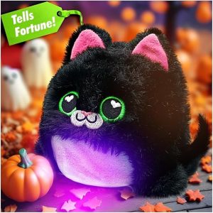 Cute Talking Predicto Fortune Telling Ball - Ask Yes or No Question & It Speaks Answer, Crystal Ball Halloween Games