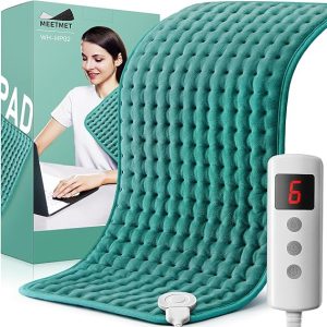 Electric Heating Pads for Back Neck Shoulder Pain Relief, Gifts for Women