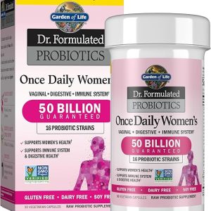 Garden of Life Once Daily Dr. Formulated Probiotics for Women 50 Billion CFU 16