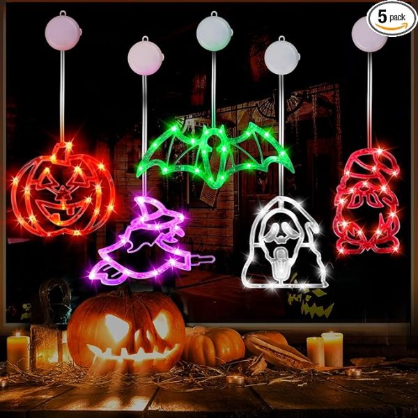 Halloween Decorations Indoor 5 Pack Halloween Lights