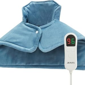 Heating Pad for Neck and Shoulders and Back - Upgrade Neck Heating Pad