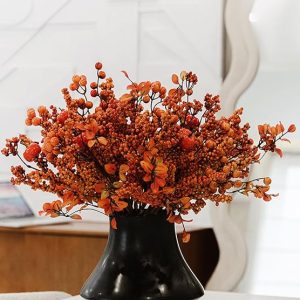 MISSPIN 10 PCS 18 inch Fall Decor Bouquets, Fall Decorations Indoor Outdoor Halloween