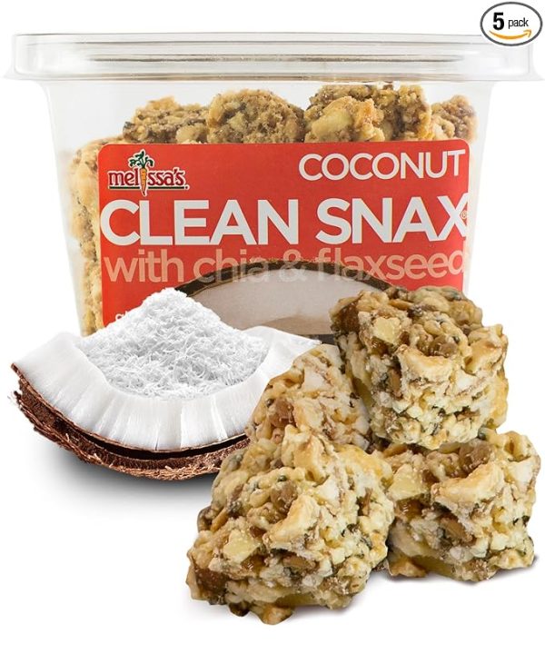 Melissa's Clean Snax® With Chia and Flaxseed, Gluten-free Packaged Snacks