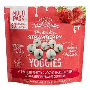 Nature's Garden Probiotic Strawberry Yoggies