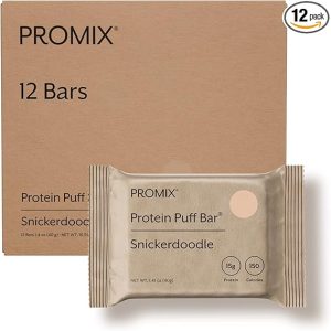 Promix Protein Puff Bars, 12-Pack - Snickerdoodle