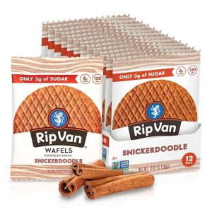 Rip Van Wafels Snickerdoodle Stroopwafels, Healthy Snacks