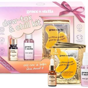 grace & stella Dew-Tox & Chill Skin Care Set